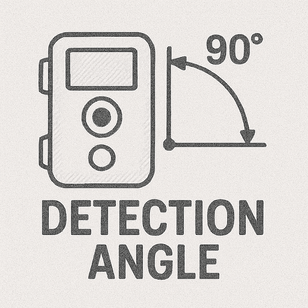 Úhel detekce u fotopastí